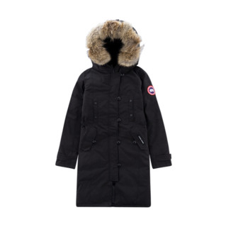 Canada Goose 加拿大鹅 KENSINGTON系列女士简约修身中长款羽绒服2506L 黑色S