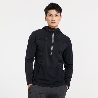 UNDER ARMOUR 安德玛 1320952 男款连帽半拉链外套