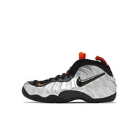 NIKE 耐克 Air Foamposite Pro 男士休闲运动鞋 CT2286-001 银/黑/电力橙 42