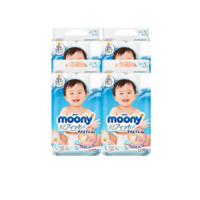 moony 尤妮佳 婴儿纸尿裤  L54片 4件装