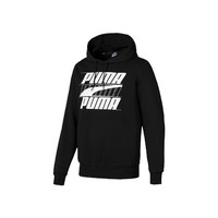 PUMA 彪马 REBEL 844141-01 男子连帽套头卫衣 黑色 M