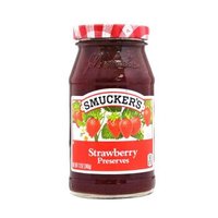美国进口 斯味可（SMUCKER'S）草莓果酱 面包搭档340g