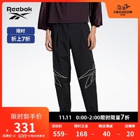 Reebok锐步官方运动经典81 WOVEN PT男女运动长裤 GK6890