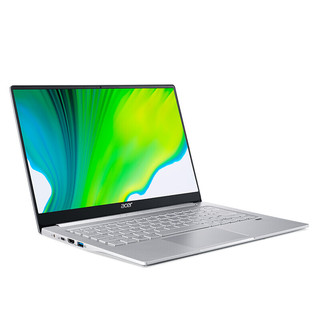 acer 宏碁 传奇 锐龙版 14英寸 轻薄本 银色(锐龙R5-4500U、核芯显卡、16GB、512GB SSD、1080P、IPS、N19C4-SF314-42-R2TT)