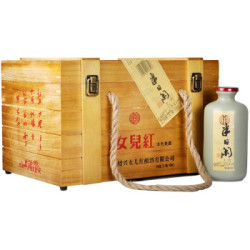 省80元 绍兴黄酒 绍兴黄酒女儿红本色黄酒半日闲无焦糖色礼盒整箱装500ml 6瓶多少钱 什么值得买
