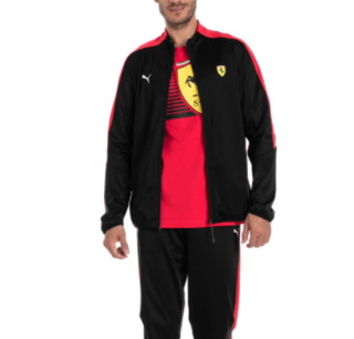 PUMA 彪马 SCUDERIA FERRARI 男士运动夹克 576701-02 黑色 M