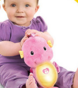 Fisher-Price 费雪 DGH82 小海马婴儿哄睡玩具 粉色