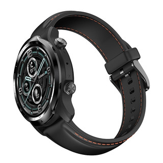 ticwatch Pro3 系列 WH11013 eSIM智能手表 47mm 不锈钢 硅胶表带 黑色（血氧、GPS）