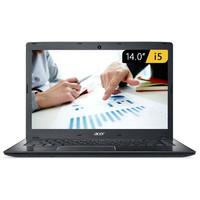 acer 宏碁 墨舞 TX40 14英寸 笔记本电脑 黑色 (酷睿i5-7200U、940MX、4GB、128GB SSD+500GB HDD、1080P、IPS、60Hz)