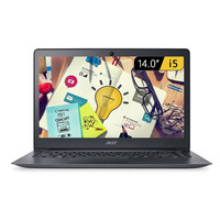 acer 宏碁 墨舞系列 墨舞 X349 14英寸 笔记本电脑 酷睿i5-7200U 8GB 256GB SSD 核显 黑色