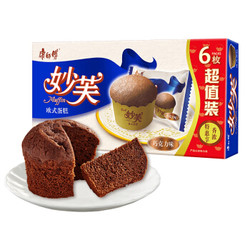 Tingyi 康师傅 妙芙饼干蛋糕 巧克力味 6枚超值装288g *11件