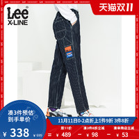 LeeXLINE 20新深蓝色男条纹牛仔裤潮流L432505GJAZD *3件