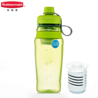 Rubbermaid 乐柏美  活性炭过滤芯水瓶 600ML *3件