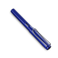 德国进口 凌美（LAMY）钢笔签字笔墨水笔Safari狩猎者系列 商务办公文具礼品笔 蓝色 EF笔尖 单只装