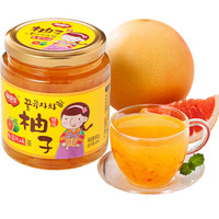 福事多 韩国风味冲饮 果汁蜂蜜柚子茶  600g *3件