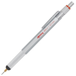 rOtring 红环 800+ 二合一自动铅笔 （支持电容触控）银色 0.7mm *2件 +凑单品