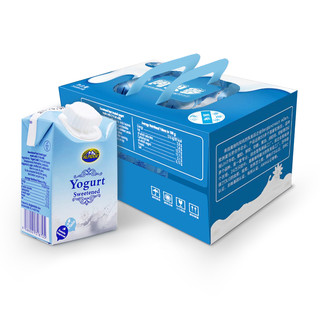 阿贝多 奥地利进口酸奶 常温原味酸牛奶 200g*9盒 小礼盒 200g*9盒