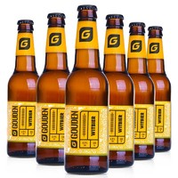 6瓶装比利时进口精酿啤酒gouden豪登小麦白啤IPA啤酒