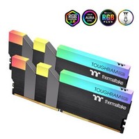 Tt（Thermaltake）ToughRam RGB DDR4 3600 16GB(8Gx2)套装 台式机内存灯条（ 电竞/软件控制/联动主板）