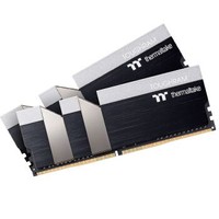 Tt（Thermaltake）ToughRam DDR4 4400 16GB(8Gx2)套装 黑色 台式机电脑内存（ 铝合金散热片/软件监控测温）