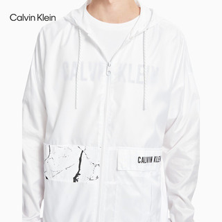 Calvin Klein 卡尔文·克莱 男士运动夹克 4MT0O624-100 白色