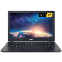 acer 宏碁 墨舞系列 墨舞 P238 13.3英寸 笔记本电脑 酷睿i7-7500U 16GB 256GB SSD 核显 黑色