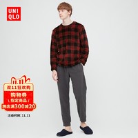 UNIQLO 优衣库 431092 男士摇粒绒套装长袖