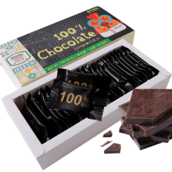 Amisade阿米莎德网红黑空军巧克力代餐无糖纯可可零食