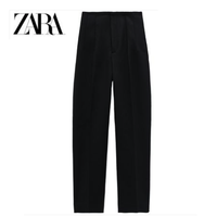 ZARA 06136047800 女装 时尚高腰裤