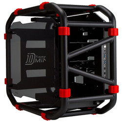 迎广（IN WIN）D-FrameMini 黑色 开放式机箱（支持MINI ITX主板/阳极铝管/双面侧透/支持水冷/U3 x2）