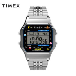 TIMEX 天美时 PAC-MAN 吃豆人联名 TW2U31900 方块夜光电子表