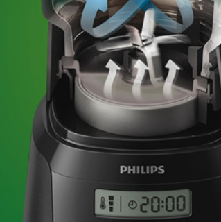 PHILIPS 飞利浦 HR2099 多功能料理机 1.5L 黑色