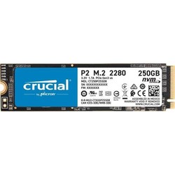 Crucial 英睿达 P2 固态硬盘 M.2（NVMe协议） 250GB CT250P2SSD8