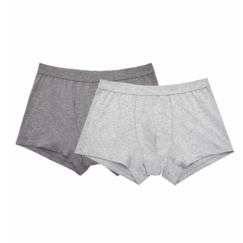 purcotton全棉时代64252154417男士纯棉四角内裤2条装