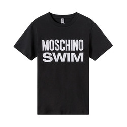 MOSCHINO 莫斯奇诺 男士Logo刺绣短袖T恤
