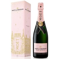 cdf会员购！ MOET & CHANDON 酩悦粉红香槟 2018限量版 天然型香槟 750ml *3件
