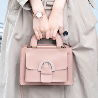 ZAC Zac Posen 新品 牛皮 Biba Buckle Small Shopper 单肩包 斜挎包 女包