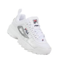 FILA 斐乐 Disruptor II颠覆者系列 女士休闲运动鞋 5XMO081Z 白色 42