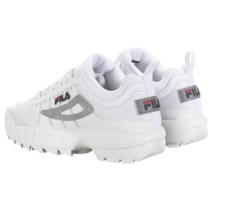 FILA 斐乐 Disruptor II颠覆者系列 女士休闲运动鞋 5XMO081Z 白色 42