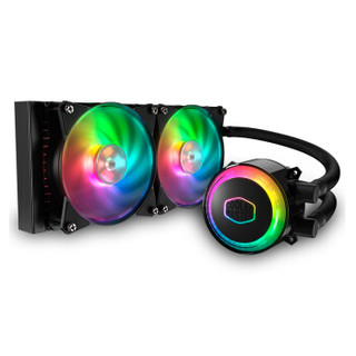 酷冷至尊 COOLERMASTER 酷冷至尊 冰神 G240RGB CPU水冷散热器