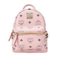 MCM MMK6AVE92IG001 女士铆钉双肩背包 