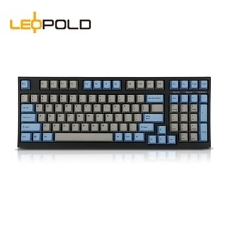 Leopold 利奥博德 FC980M PD 机械键盘 98键 灰蓝 红轴