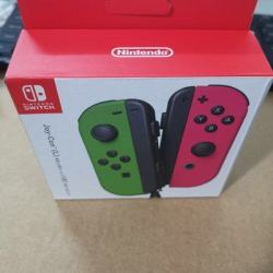 任天堂原装全新盒装Switch游戏手柄 Joy-Con左右手柄 绿粉一对