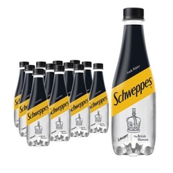 怡泉 Schweppes 无糖零卡 苏打水 汽水饮料400ml*12瓶 整箱装 可口可乐公司出品 新老包装随机发货 *5件