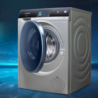 SIEMENS 西门子 极境系列 WM14U8690W 滚筒洗衣机 10kg 银色