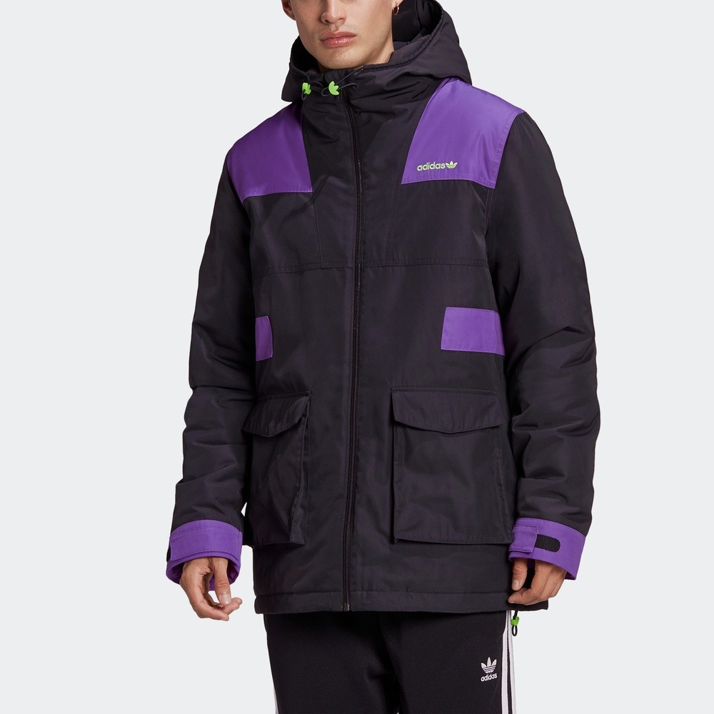 adidas 阿迪达斯 三叶草 Graphic PD Jkt GJ6721 男士运动棉服