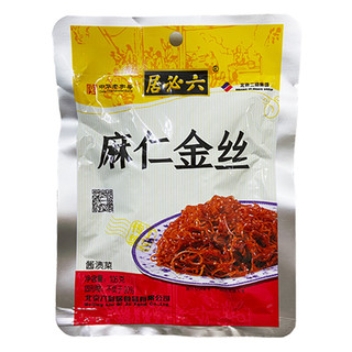 六必居 麻仁金丝酱菜 105g