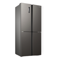 Hisense 海信 430升十字对开四门电冰箱家用超薄嵌入变频风冷一级节能官方