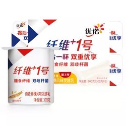 yoplait 优诺纤维+1号 燕麦青稞风味 100g*6  *6件