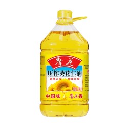 鲁花 压榨葵花仁油 3.68L